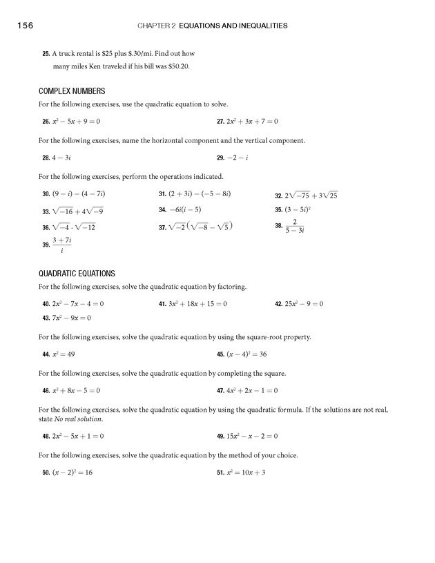 Algebra and Trigonometry - Front Matter 174